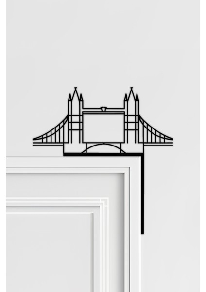 Tower Bridge Kapı Köşe Dekoru, Kapı Pervaz Süsü, Kapı Köşelik, Ayna Köşelik, Ayna Süsü