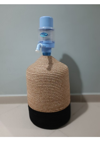 Hasır Ip Kaplamalı Doğal ve Şık Su Damacana Kılıfı - Örtüsü indirimleri