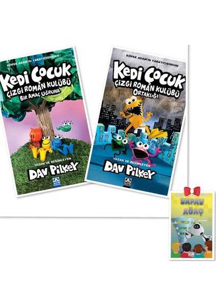 Kedi Çocuk 3 ve Kedi Çocuk 4, Yapay Zeka ve Arkadaşları Yapay Ağaç Hediye...