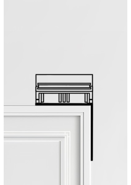 Piyano Kapı Köşe Dekoru, Kapı Pervaz Süsü, Kapı Köşelik, Ayna Köşelik, Ayna Süsü