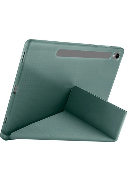 Samsung Tab S10 Ultra (X920) / S9 Ultra (X910) / Tab S8 Ultra Kalem Bölmeli Standlı Uyku Modlu Kılıf