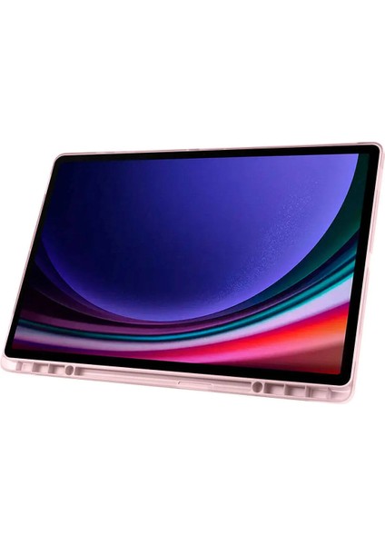 Samsung Tab S10 Ultra (X920) / S9 Ultra (X910) / Tab S8 Ultra Kalem Bölmeli Standlı Uyku Modlu Kılıf
