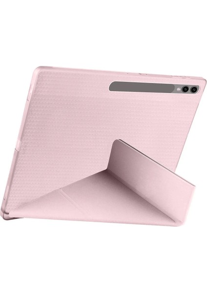 Samsung Tab S10 Ultra (X920) / S9 Ultra (X910) / Tab S8 Ultra Kalem Bölmeli Standlı Uyku Modlu Kılıf