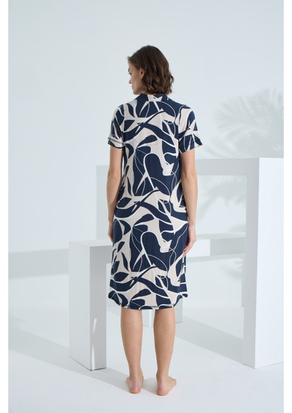 Bambu Kısa Kol Cepli Yazlık Kadın Elbise 72951 indirimleri