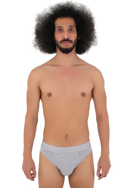 Erkek 3'lü Boxer Yaka Pamuklu Slip Külot – Maksimum Konfor!