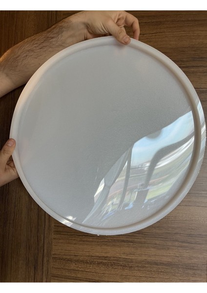 Sehpa Saat Epoksi Reçine Silikon Kalıbı 45 cm