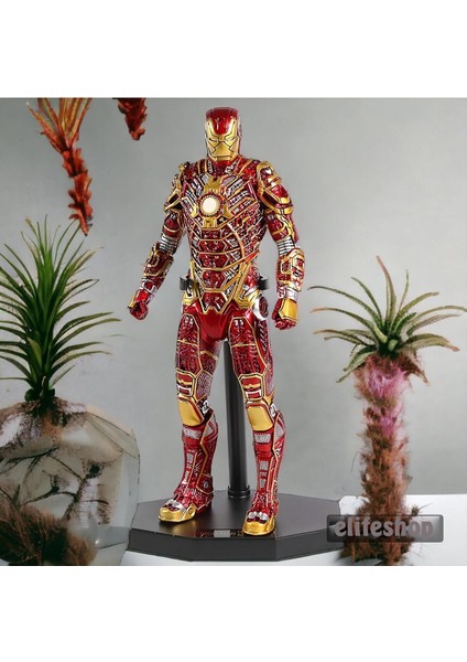 Iron Man Mark 41 Marvel Avengers Retro Koleksiyon Karakter Figür Biblo Dekoratif & Hediyelik Ürün modelleri