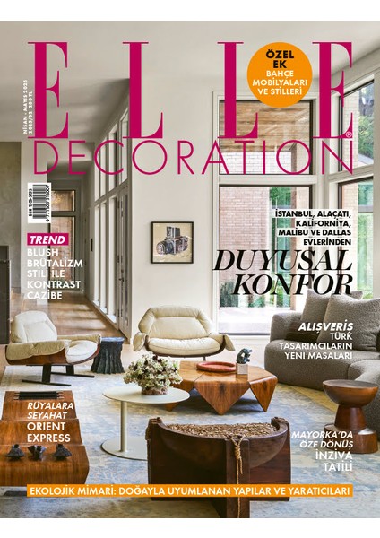 Elle Decoration Dergi Nisan-Mayıs 2025