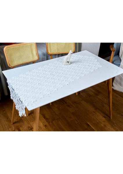 Örme Papatya Runner (140X45 Cm) modelleri
