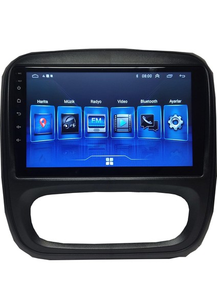 Renault Trafic 2015/2021 Uyumlu 4gb Ram 64GB Hafıza Carplay,kamera