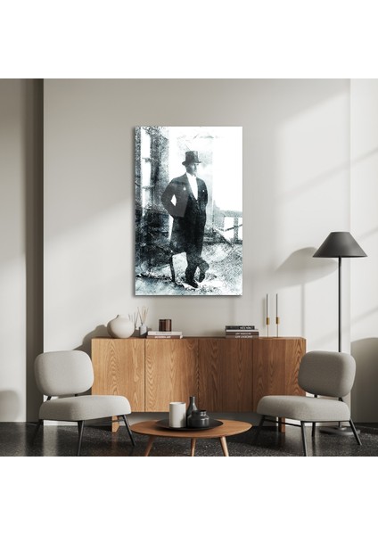 Atatürk & Bayrak Cam Tablo