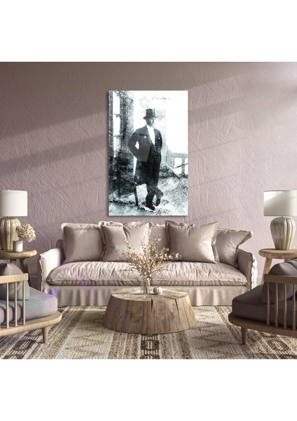 Atatürk & Bayrak Cam Tablo