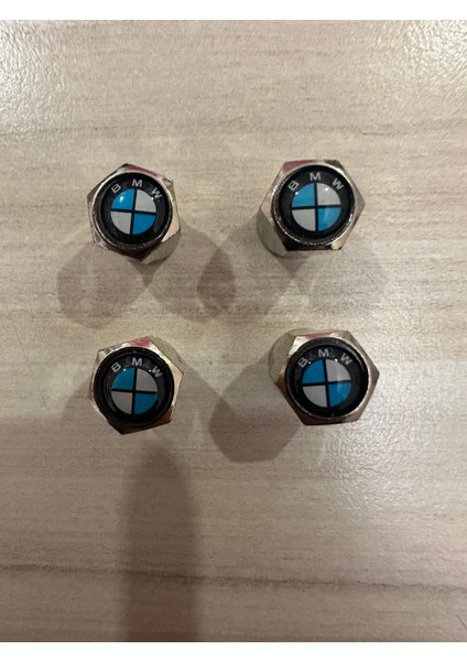 Bmw Logolu Kalite Sibop Kapağı 4 Adet