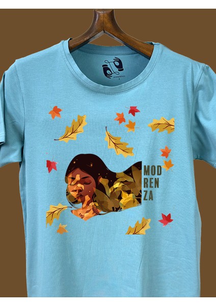 Regular Bisiklet Yaka Baskılı T-Shirt modelleri
