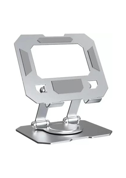 Brijo Tablet Standı 360 Derece Dönebilen Tablet Stand Katlanabilir Metal Tablet Tutucu Standı Tablet ve Telefon Tutucu Stant Tablet