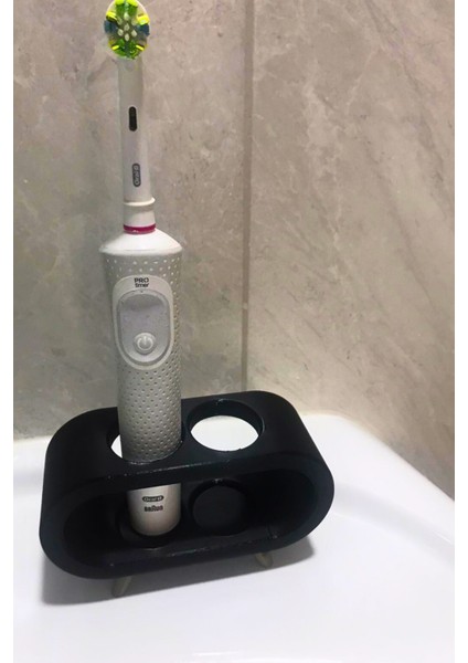 Siyah Diş Fırçası Standı 2 Gözlü Banyo Düzenleyici fiyatları