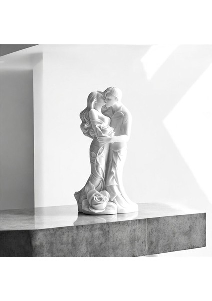 Romantik Çift Heykeli & Biblosu 11 x 5 cm – Özel Tasarım Aşkın Simgesi - Sevgili Biblo fiyatları