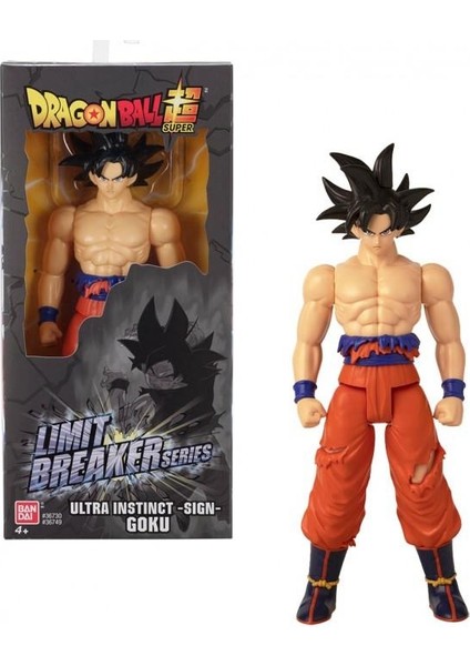 Limit Breaker Series: Dragon Ball Super - Ultra Instinct Goku Sign Action Figure 12"