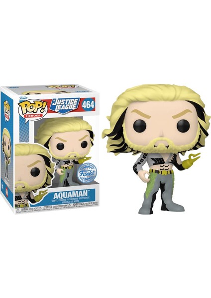 Pop Heroes Dc Justice League - Aquaman Special Edition NO:464
