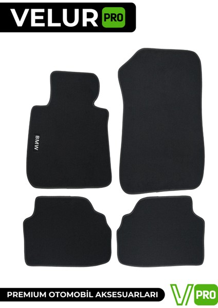 Velurpro Bmw 3 Seri E92 2004-2011 Araca Özel Halı Paspas Araba Halısı Oto Pasas