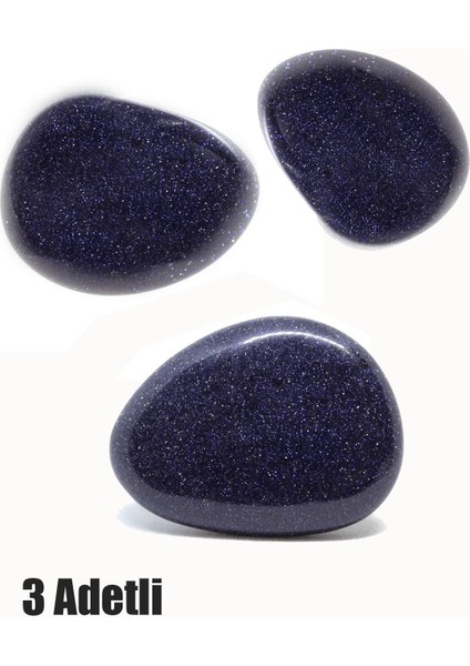 Sertifikalı Mavi Yıldız Taşı Doğal Taş Kütle (3 Adetli) fiyatları