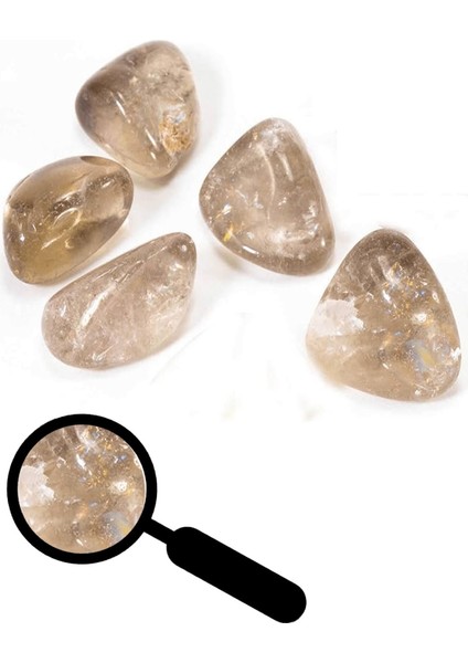 Sertifikalı Dumanlı Kuvars Taşı Kütle - Iri Boy