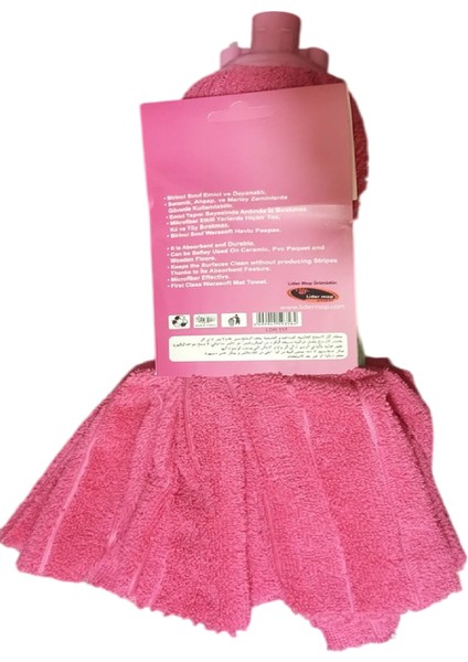 1 Adet Mikrofiber Havlu Paspas Mop Xl Yedek Ucu Büyük Boy
