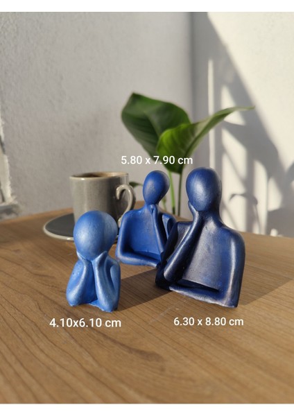 P & P Art Deco 3'lü Biblo Family Anne Baba Çocuk Heykel fiyatları