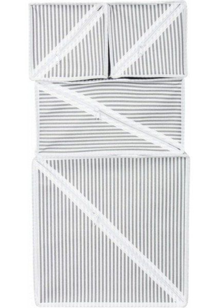 Çekmece Düzenleme Kutu Seti Organizer 4lü Set (4767) - Lisinya