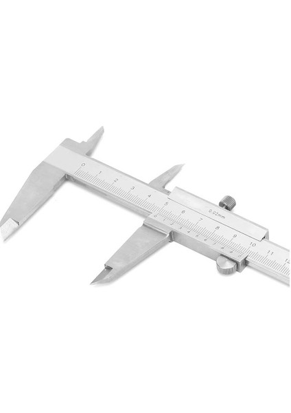 Profesyonel Mekanik Kumpas 150 mm / 0.02 mm - Paslanmaz Çelik Sürmeli Kumpas