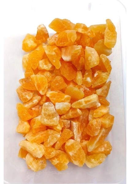 50 Gram Doğal Turuncu Kalsit Küçük Parçalar 211