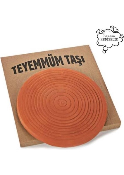 Tehemmüm Taşı Kızıl Topraktan Üretilmiştir