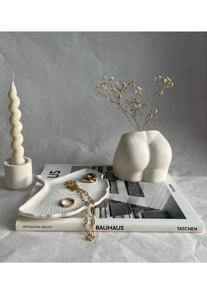 Popo Vazo Booty Vase Kadın Vücudu Modern Dekor Iskandinav Minimal Bohem Tarz Obje Kalemlik