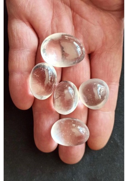 Süper Berrak Kristal Kuvars 50 Gram Tamburlu Parçalar 351