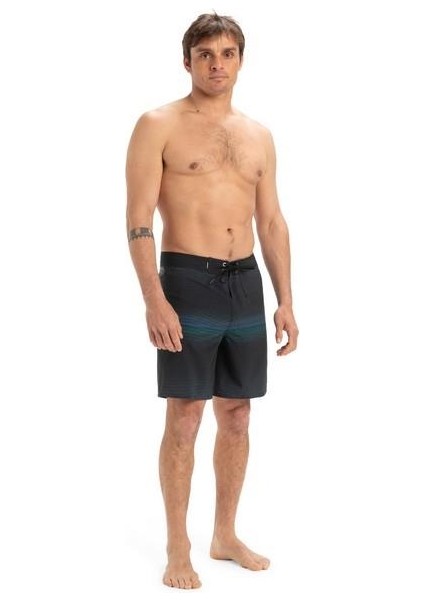 EQYBS04889-BLCN Surfsilk Straight Leg 18 Erkek Boardshort