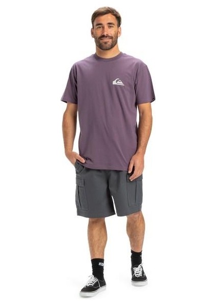 EQYZT08042-PQC0 Ev Mini Logo Ss Erkek Spor Tişört