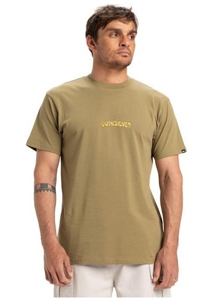 EQYZT08049-26114 Ev Disconnect Effects Ss Erkek Spor Tişört