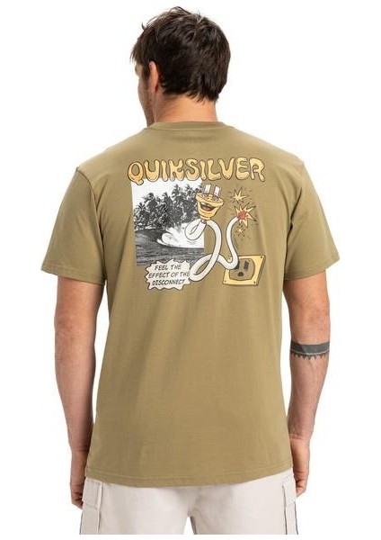 EQYZT08049-26114 Ev Disconnect Effects Ss Erkek Spor Tişört fırsatları