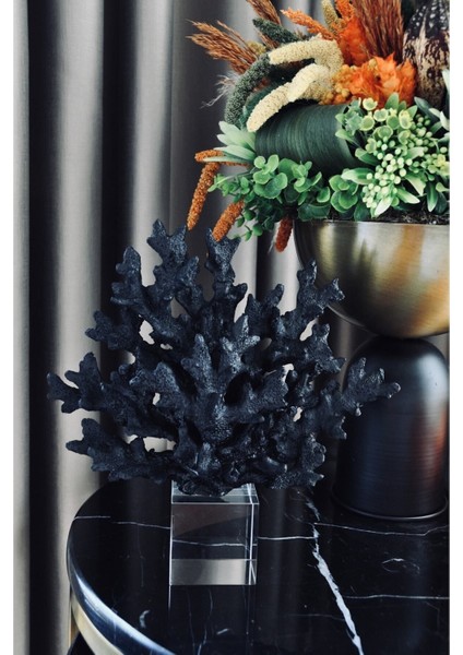 Dekoratif Kristalli Siyah Mercan Aksesuar fiyatları