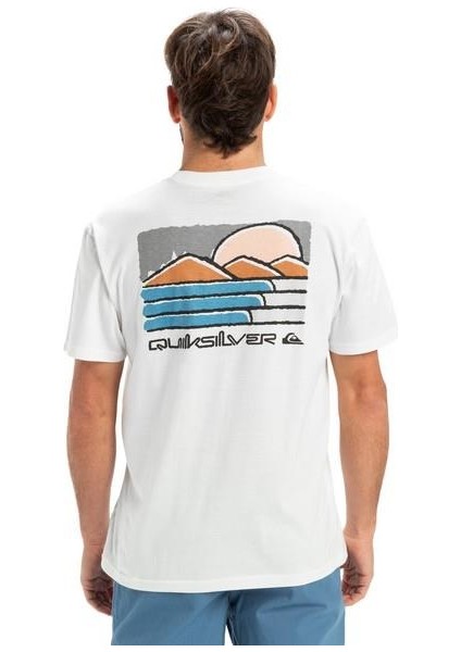 EQYZT08038-WBK0 Evo Future Islands Ss Erkek Spor Tişört indirimleri
