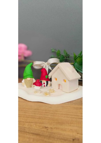 2 Gnome Cüce Ev Set