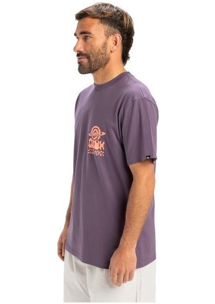 EQYZT08053-PQC0 Ev Cosmic Vibrations Ss Erkek Spor Tişört