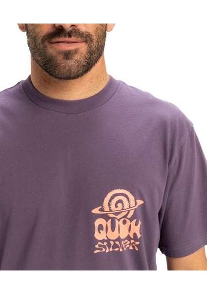 EQYZT08053-PQC0 Ev Cosmic Vibrations Ss Erkek Spor Tişört