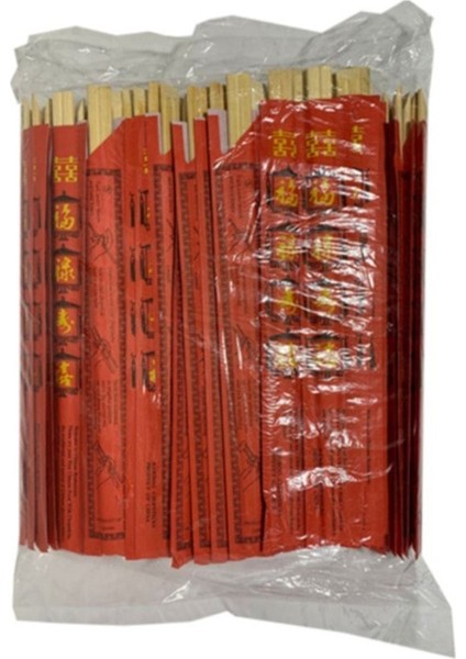 Tek Kullanımlık Paket Bambu Chopstick (100 Adet)-Chopstick (A Pack Of 100 Pcs)