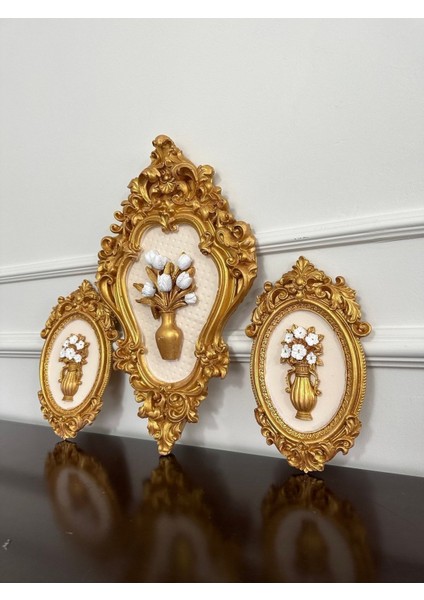 Modern Duvar Tablosu 3 Lü Set