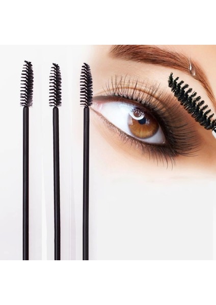 4 Parça Kirpik Seti Takma Kirpik Takımı 5li Kirpik Set Kirpik Kıvırıcı Kirpik Yapıştırıcı Rimel Maskara Fırçası