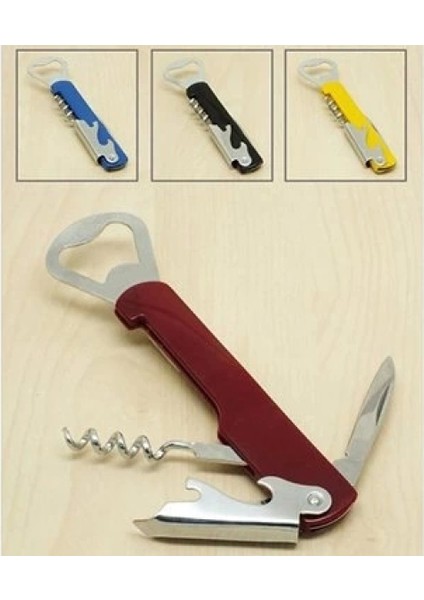 Çok Amaçlı ve Kullanışlı Metal Tirbişon - Açacak 4 Fonksiyonlu fırsatları