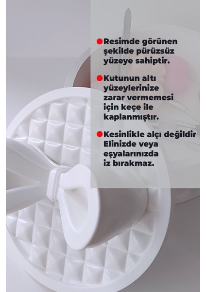 Çok Amaçlı Dekoratif Beton Saklama Kutusu