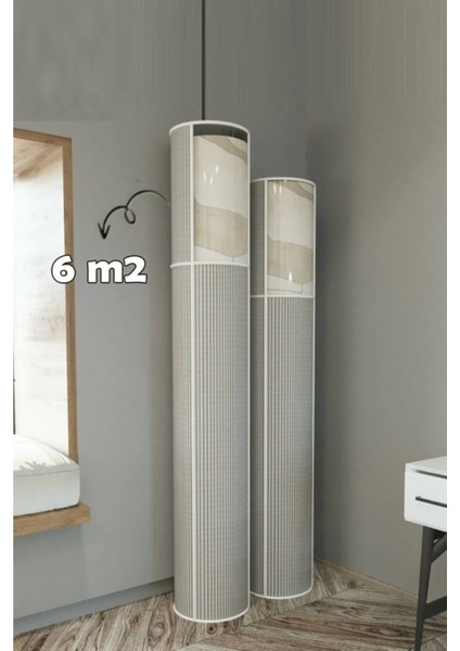 Hava Geçiren Özellikli Pvc Pencereli Halı Kılıfı Hurcu 00661 (6 M2)