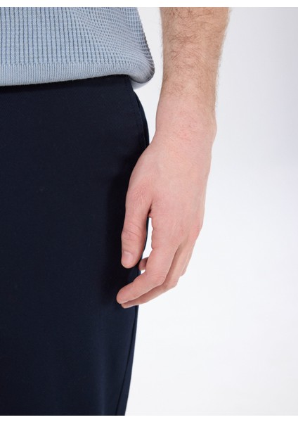 Normal Bel Normal Paça Lacivert Erkek Chino Pantolon F5SM-PNT 2020